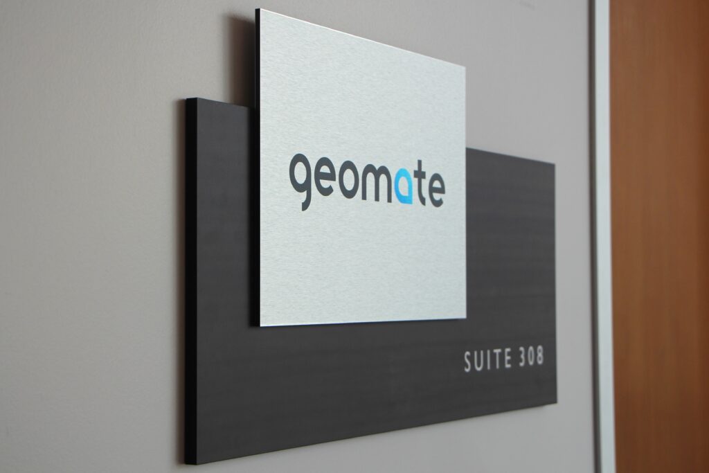 GeoMate Door Sign
