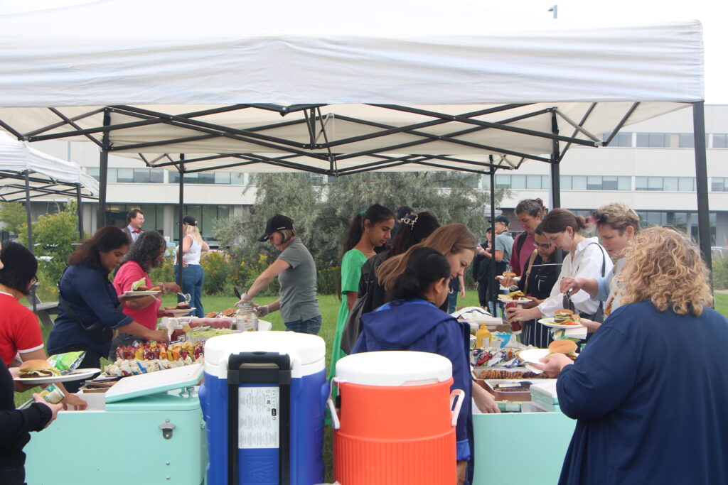 The Cora Group Tenants at the Tenant Appreciation BBQ